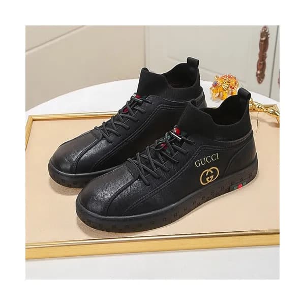 Gucci 2019 Mens Leather Sneakers - 구찌 2019 남성용 레더 … - 1