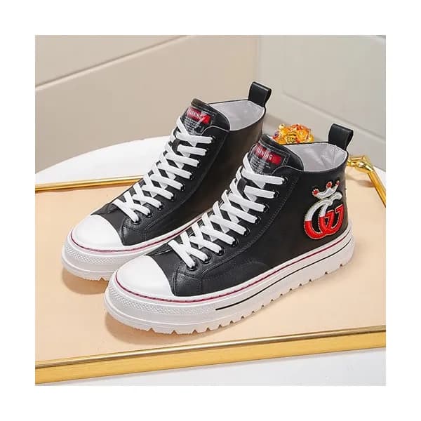 Gucci 2020 Mens Leather Sneakers - 구찌 2020 남성용 레더 … - 1