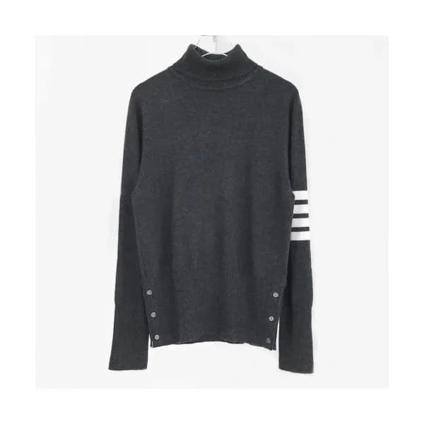 [톰브라운]Thom Browne 2020 Mens Strap Turtle-neck Cash… - 1