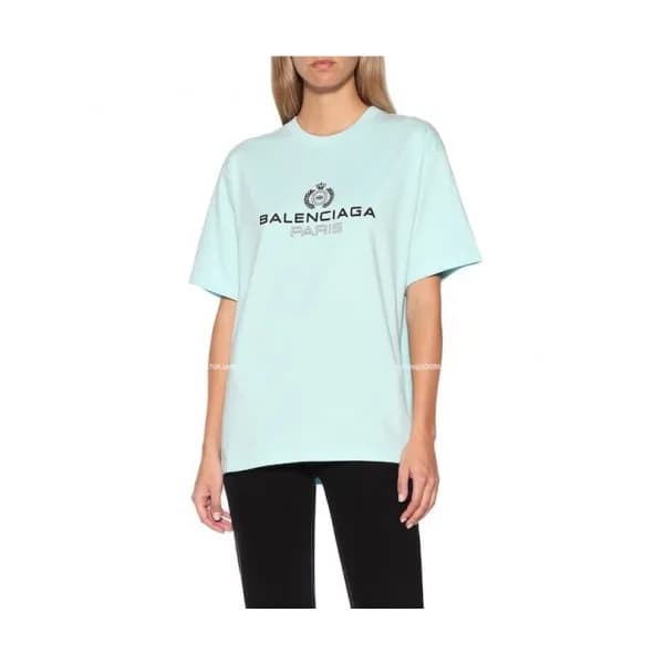 [발렌시아가]Balenciaga 2020 Mm/Wm Logo Cotton Short Sle… - 1