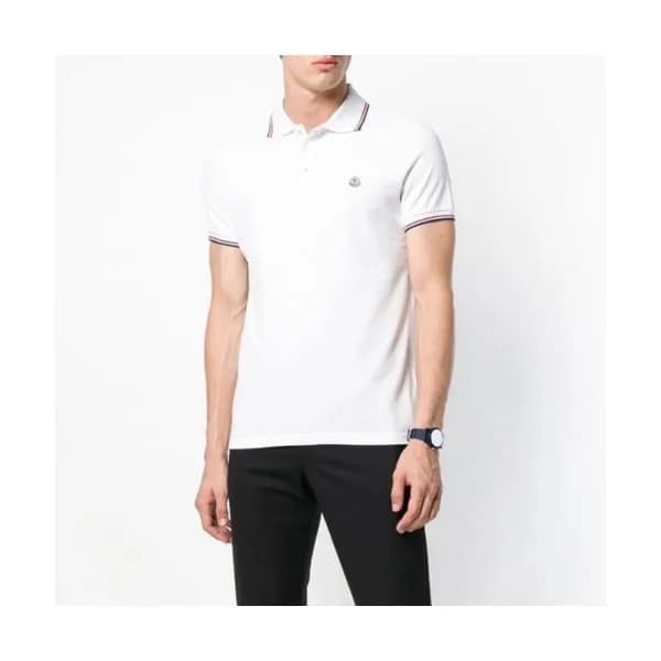 [매장판]Moncler 2020 Mens Logo Cotton Short Sleeved P… - 1