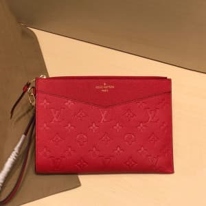 Louis Vuitton 2020 Melanie Pochette Leather Clutch… - 1