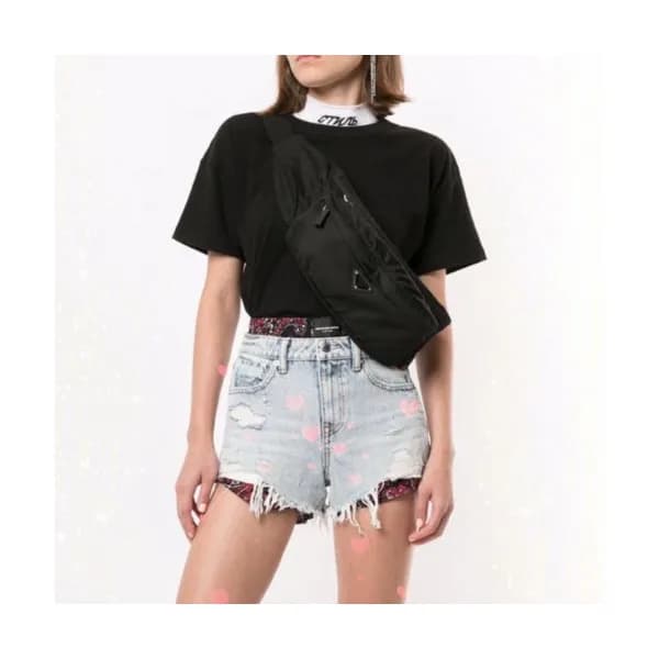 [매장판]Alexsander Wang 2020 Mm/Wm Logo Cotton Short … - 1