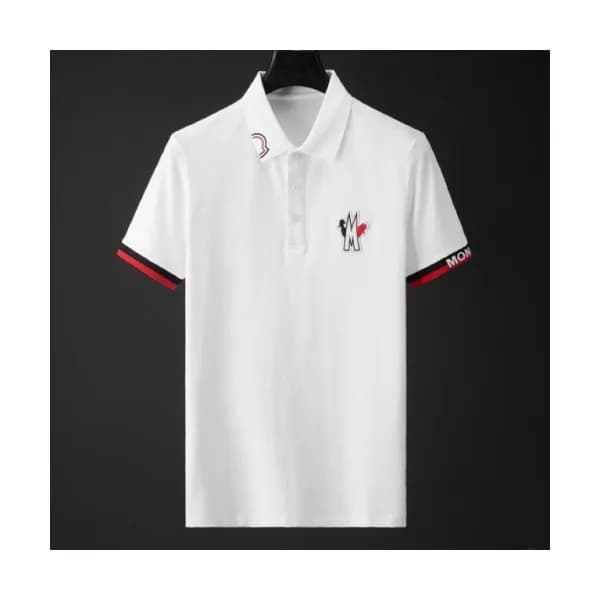 [매장판]Moncler 2020 Mens Logo Cotton Short Sleeved P… - 1