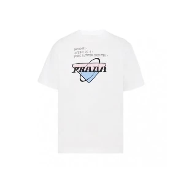 [프라다]Prada 2020 Mens Basic Logo Cotton Short Sleev… - 1