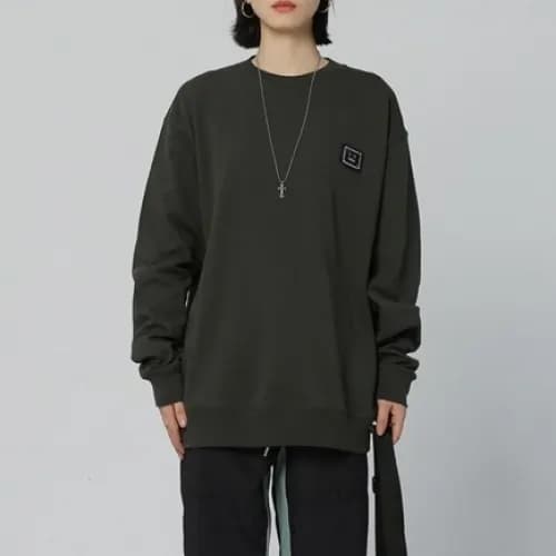 Acne 2020 Mm/Wm Logo Oversize Cotton Man-to-man - … - 1