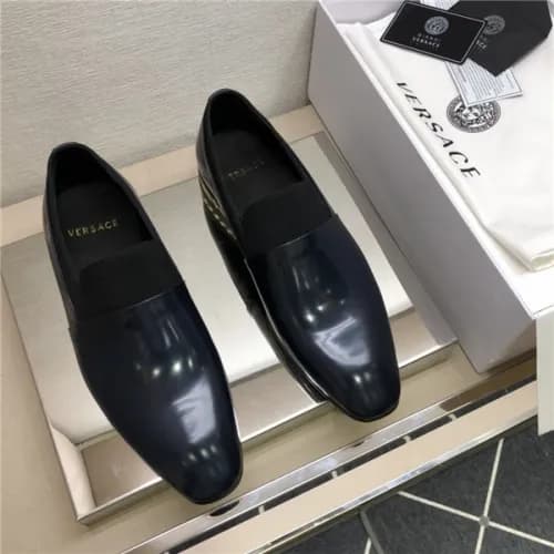 Versace 2020 Men's Leather Oxford Shoes - 베르사체… - 1