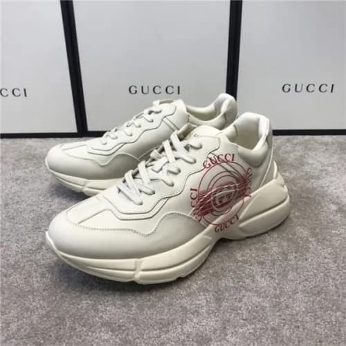 Gucci 2020 Mm/Wm Leather Running Shoes - 구찌 2020 남… - 1
