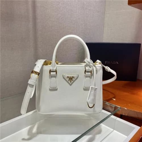Prada 2020 Women's Leather Mini Tote Shoulder … - 1