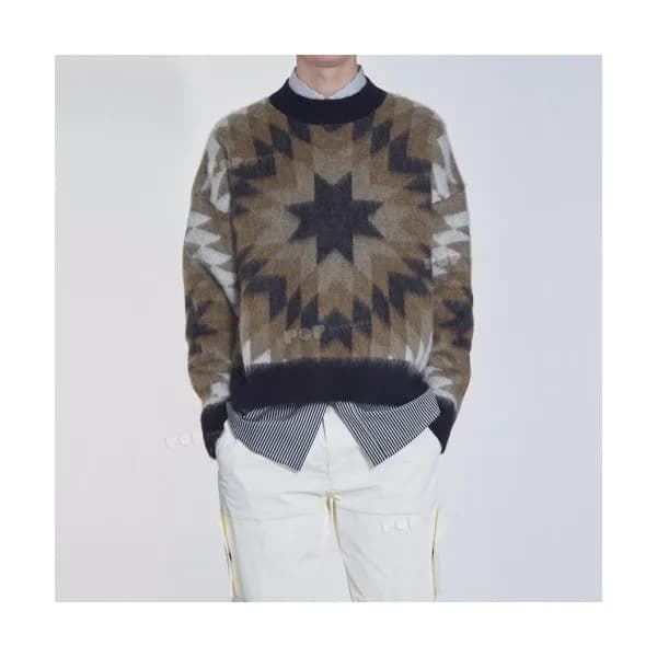 [팜 엔젤스]Palm Angels 2020 Mens Logo Crew-neck Sweate… - 1