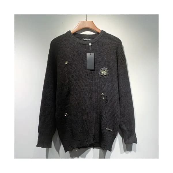 [크롬하츠]Chrome Hearts 2021 Mens Crew-neck Wool Sweat… - 1
