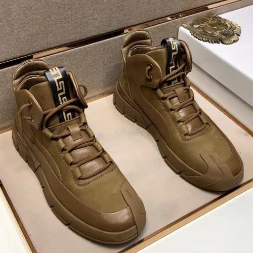 Versace 2021 Men's Leather Sneakers - 베르사체 202… - 1