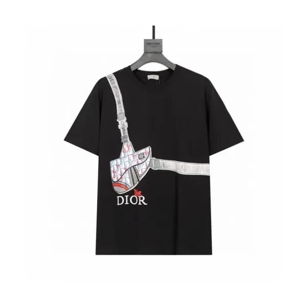[디올]Dior 2021 Mm/Wm Casual Crew-neck Short Sleeved… - 1