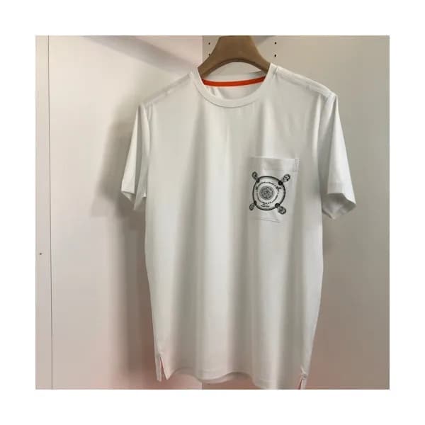 [에르메스]Hermes 2021 Mens Crew-neck Short Sleeved Tsh… - 1