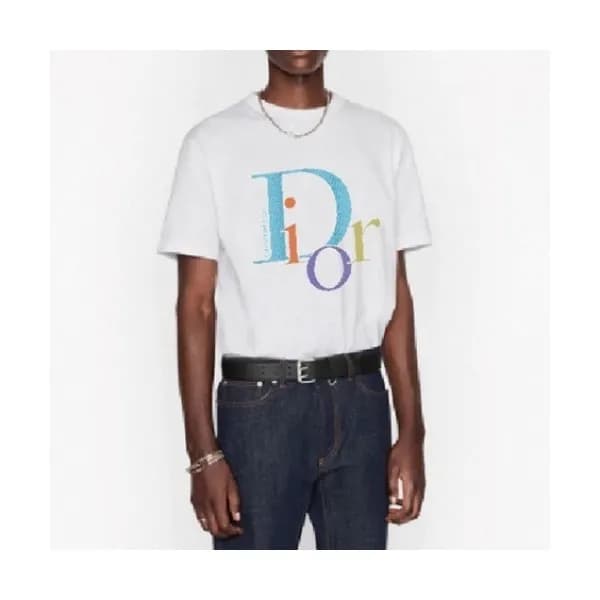 [매장판]Dior 2021 Mm/Wm Casual Crew-neck Short Sleeve… - 1