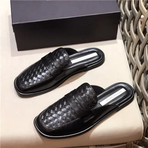 Bottega Veneta 2021 Men's Leather Mule,BVS0368… - 1