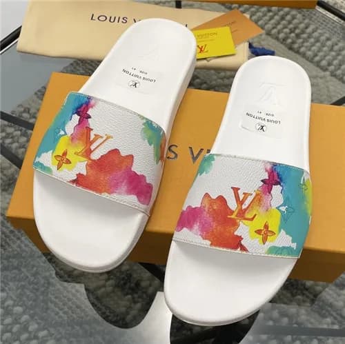 Louis Vuitton 2021 Men's Leatehr Slipper,LOUS2… - 1