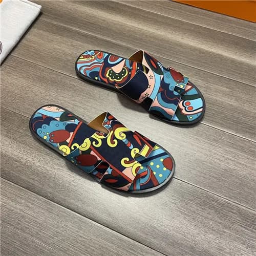 Hermes 2021 Men's Leather Mule,HERS0454 - 에르메스… - 1