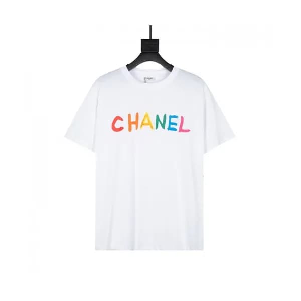 Chanel Mm/Wm 'CC' Logo Cotton Short Sleev… - 1