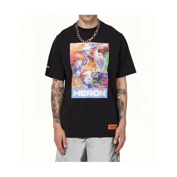 Heron Preston Mens Printing Oversize Tshirts - 헤론프…