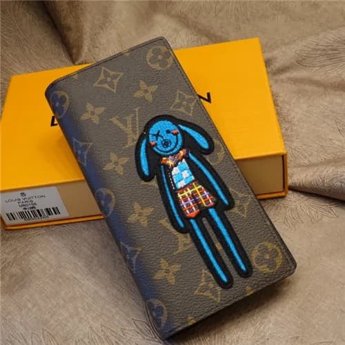 Louis Vuitton 2021 Men's Leather Wallet,19.5cm… - 1