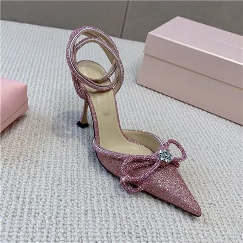Mach & Mach 2021 Women's Leather/Silk High Hee…