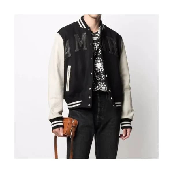 Amiri Mens Casual Jackets Black - 아미리 2021 남성 캐쥬얼… - 1