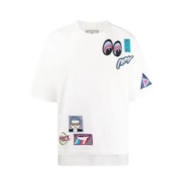 메종마르지엘라 남성 크루넥 화이트 반팔티 - Mens White Tshirts - mai0… - 1