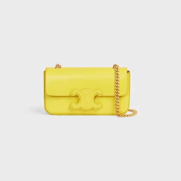 셀린느 여성 트리오페 옐로우 숄더백 - Womens Yellow Shoulder Bag -… - 1