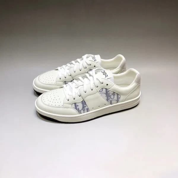디올 남성 시그니처 화이트 스니커즈 - Mens White Sneakers - dio019… - 1