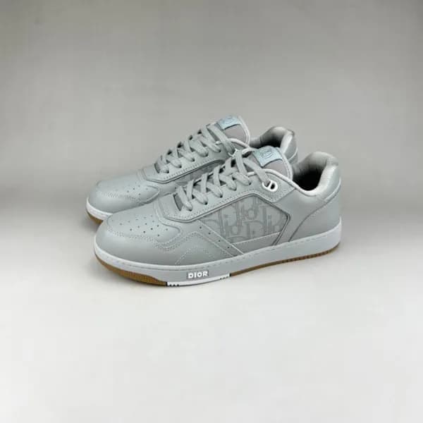 디올 남/녀 캐쥬얼 그레이 스니커즈 - Unisex Gray Sneakers - dio02… - 1