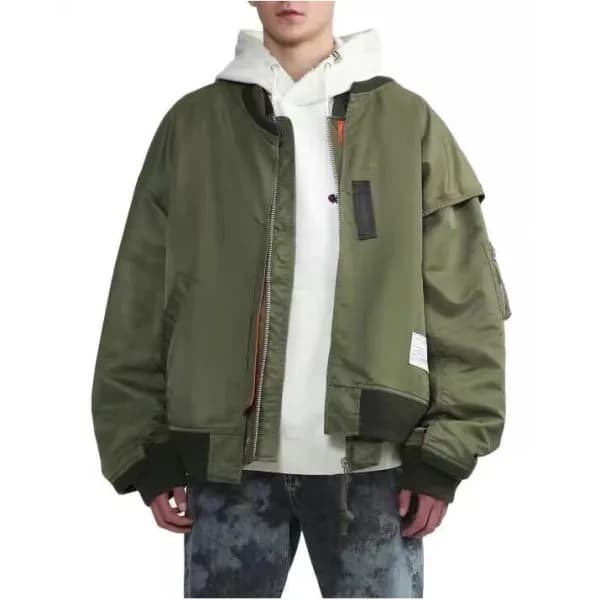 메종 마르지엘라 남성 카키 자켓 - Maison Margiela Mens Khaki Jac… - 1