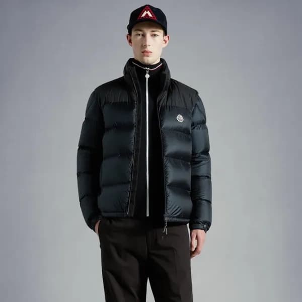 몽클레어 남성 덕다운 네이비 패딩 - Moncler Mens Navy Padding - m… - 1