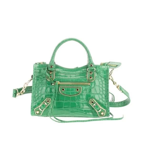 발렌시아가 여성 그린 크로스백 - Balenciaga Womens Green Cross B… - 1