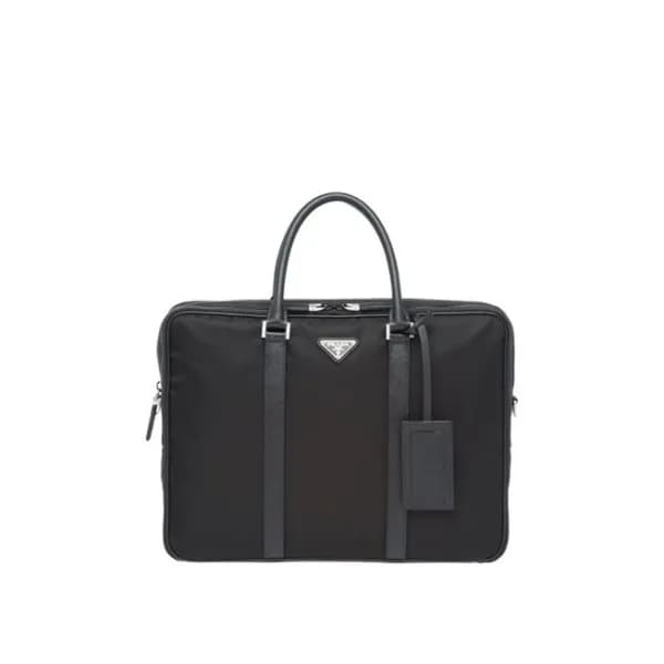 프라다 남성 블랙 서류가방 - Prada Mens Black Tote Bag - pr140… - 1