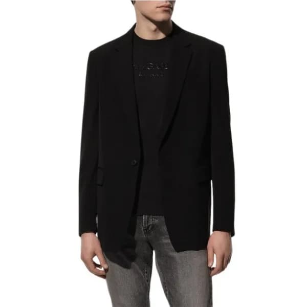 돌체앤가바나 남성 블랙 반팔티 - Dolce&Gabbana Mens Black Tshirt… - 1