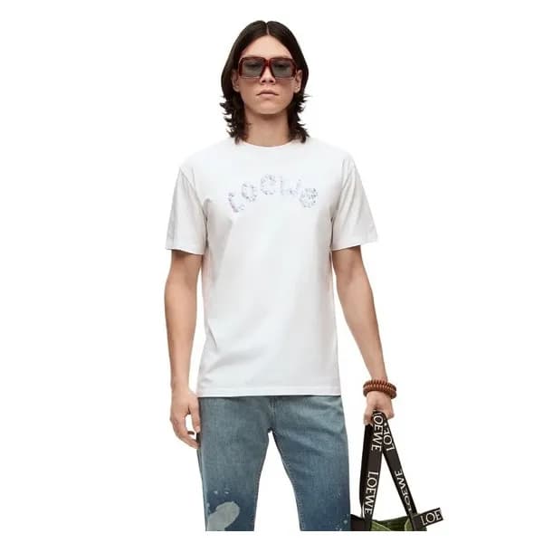 구찌 남/녀 화이트 크루넥 반팔티 - Gucci Unisex White Short slee… - 1