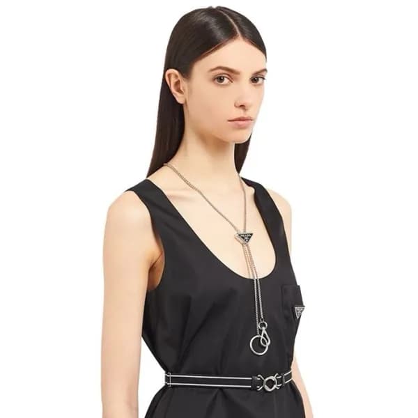 프라다 여성 골드 목걸이 - Prada Womens Gold Necklace - acc92… - 1