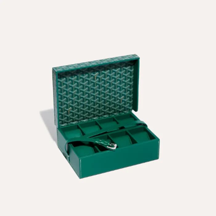 고야드 남/녀 그린 시계 케이스 - Goyard Unisex Watch Case - gob… - 1