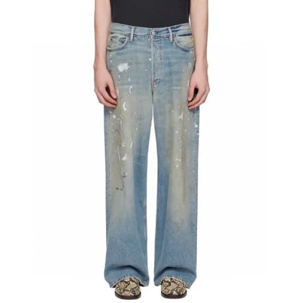 아크네 남성 블루 청바지 - Acne Studios Mens Blue Jeans - anc… - 1