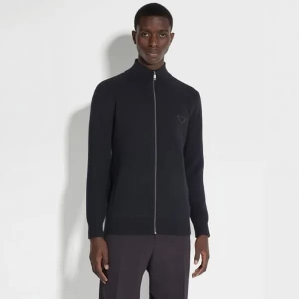 프라다 남성 집업 스웨터 - Prada Mens Zip-up Sweater - prc276… - 1