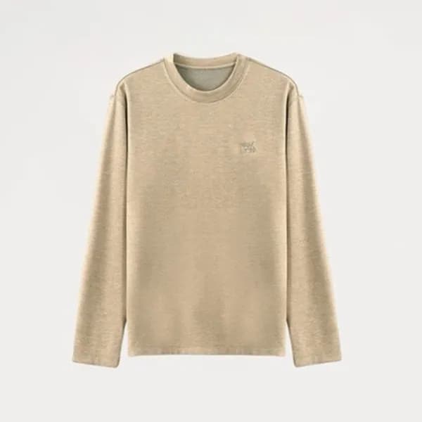 브루넬로쿠치넬리 남성 라운드 긴팔티 - Brunello Cucinelli Mens Roun… - 1