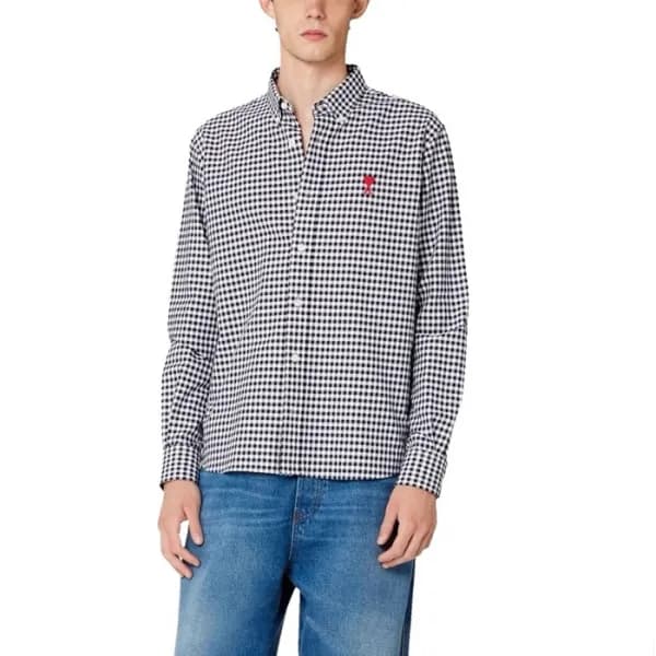 아미 남성 베이직 셔츠 - Ami Mens Basic Shirts - amc3303x - 1