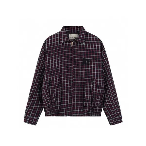 미우미우 남성 베이직 재킷 - Miumiu Mens Basic Jacket - mic362… - 1