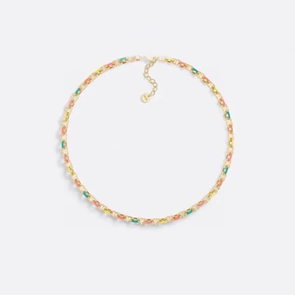 디올 여성 골드 목걸이 - Dior Womens Gold Necklace - acc2574… - 1