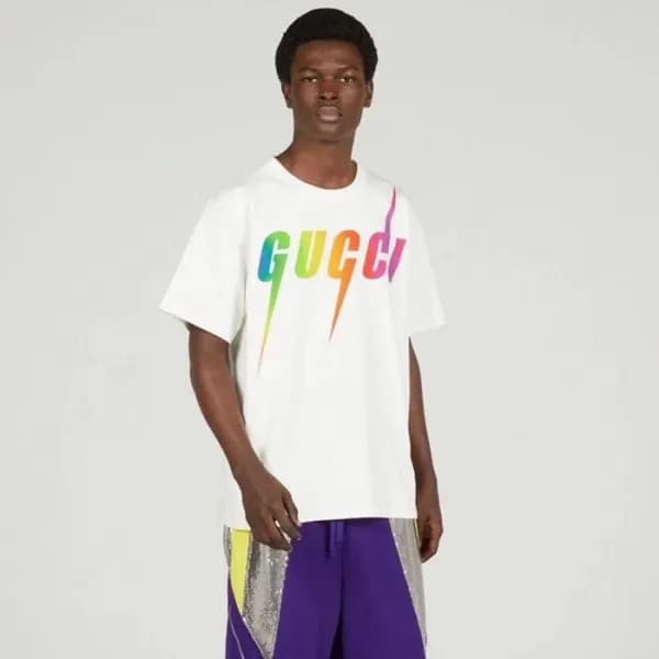 구찌 남성 라운드 반팔티 - Gucci Mens Round Tshirt - guc4882x - 1