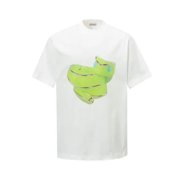 로에베 남성 라운드 반팔티 - Loewe Mens Round Tshirt - loc5229… - 1