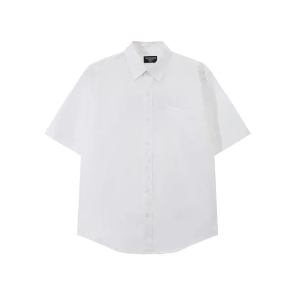 발렌시아가 남성 반팔 셔츠 - Balenciaga Mens Basic Shirts - ba… - 1