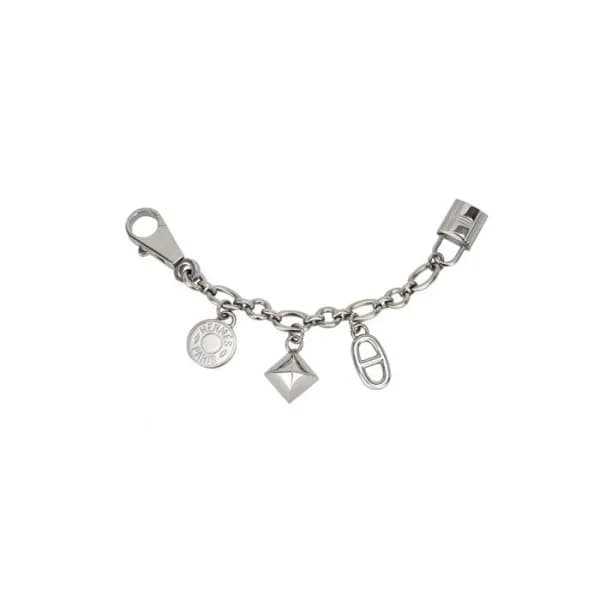 에르메스 남/녀 골드 키링 - Hermes Unisex Rodeo Pegase - acc4… - 1