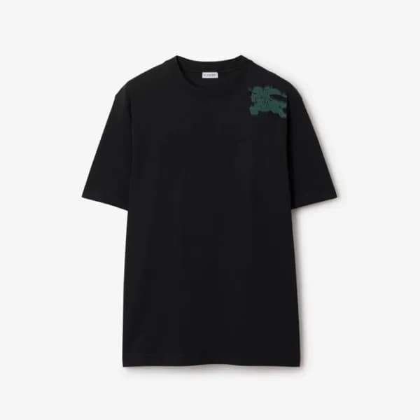 버버리 남성 라운드 반팔 티셔츠 - Burberry Mens Round Tshirt - b… - 1